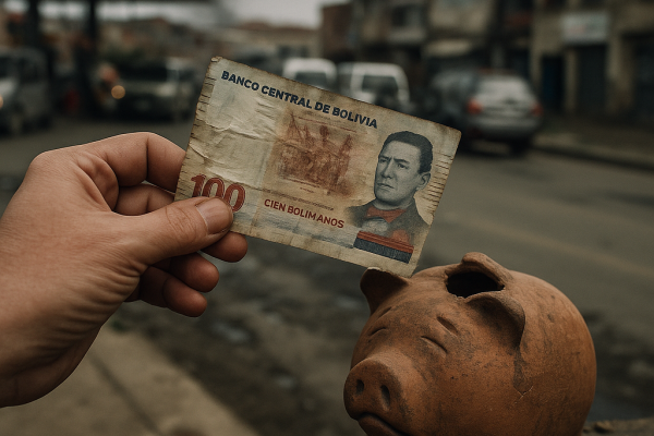 Economistas advierten riesgos financieros por caída del ahorro en Bolivia
